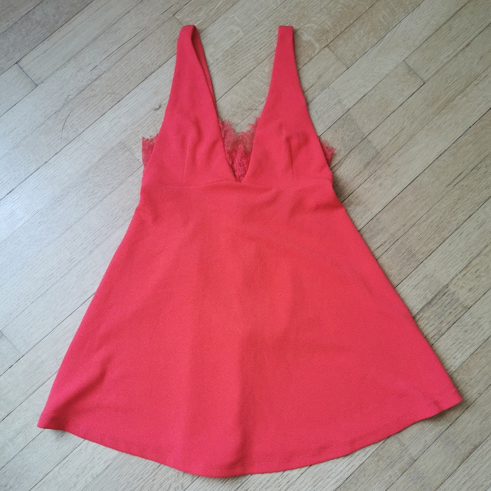 Forever 21 coral dress